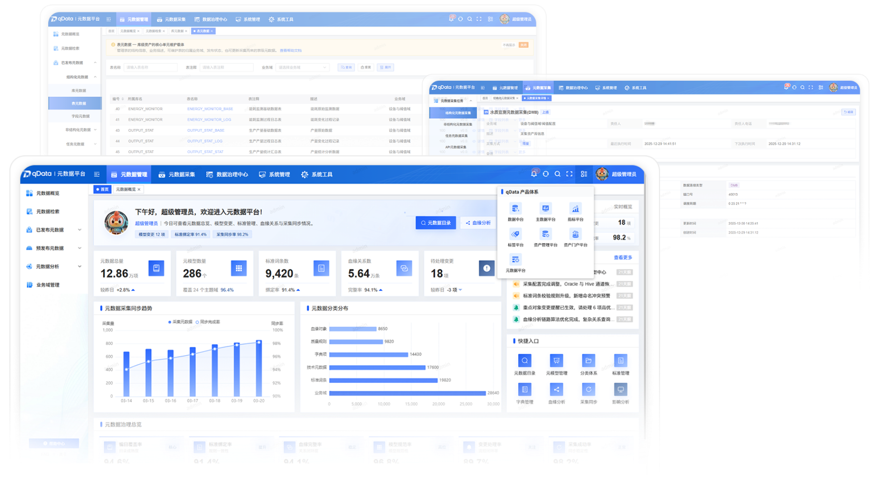 元数据平台产品截图