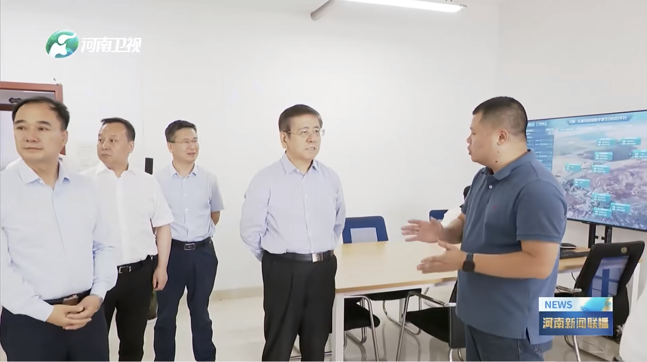 河南省领导莅临河南威桐视察现场