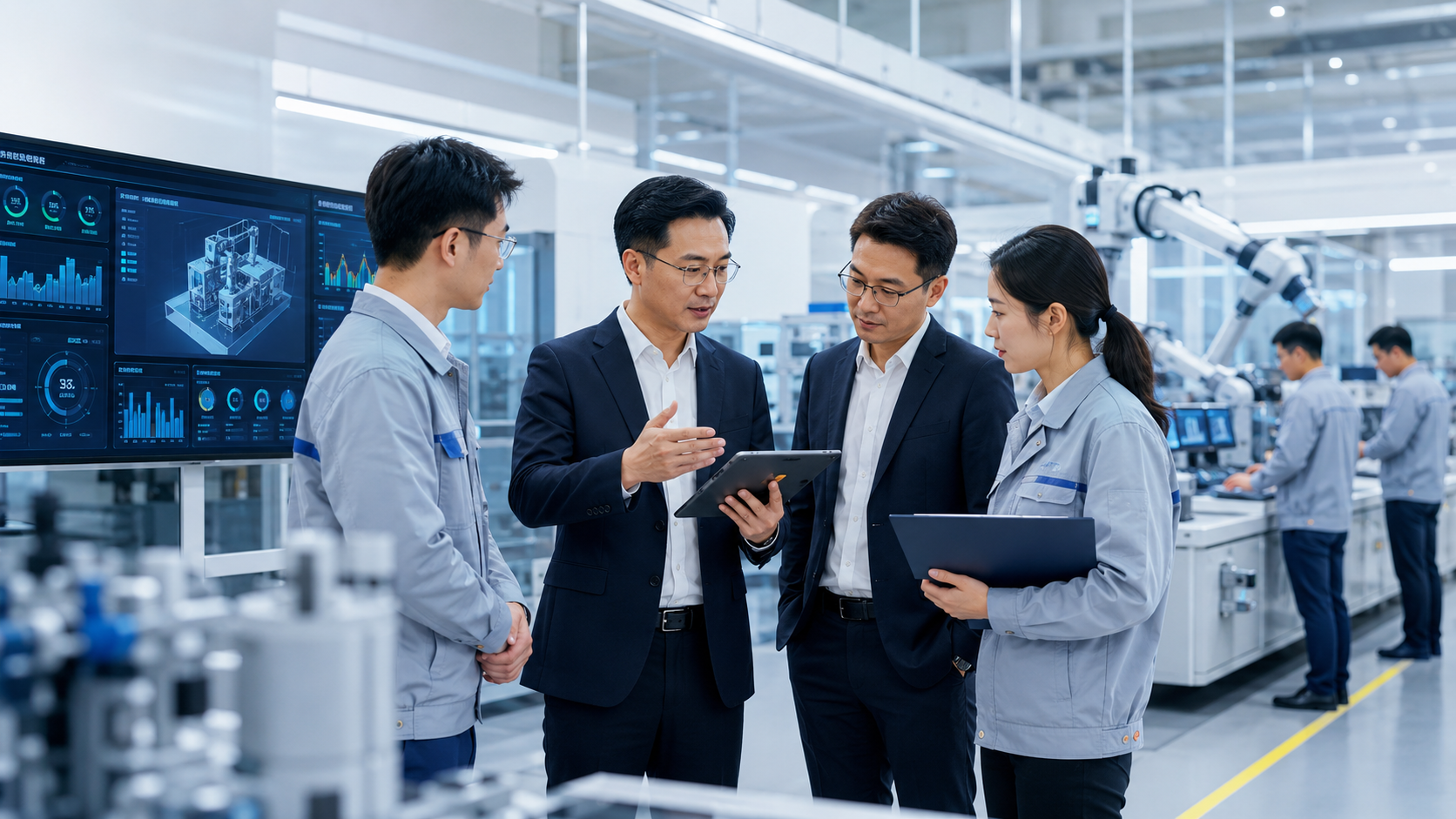 Large smart manufacturing dataset construction case